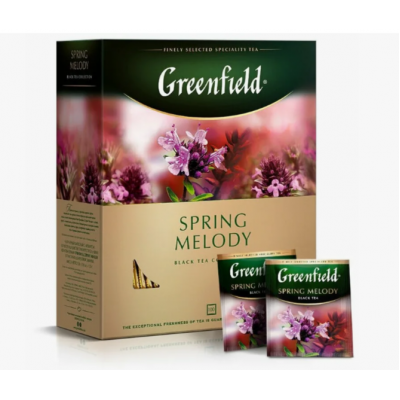 Чай черный Greenfield Spring Melody 100 пак.