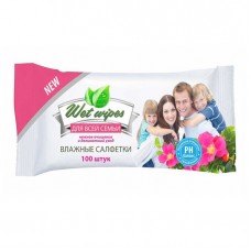 Салфетки Wet Wipes д/всей семьи 100 шт.