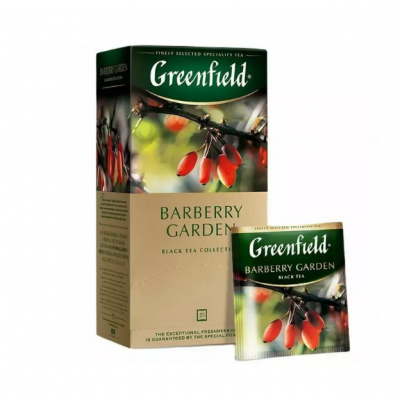 Чай черный Greenfield Barberry Garden 25 пак.