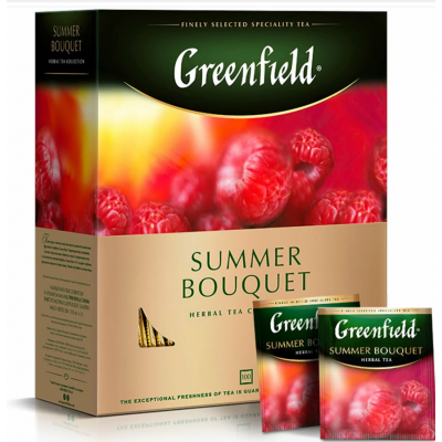 Чай травяной Greenfield Summer Bouquet 100 пак.