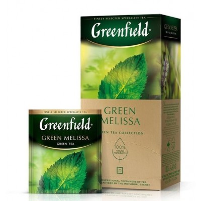Чай зеленый Greenfield  Green Melissa 25 пак.